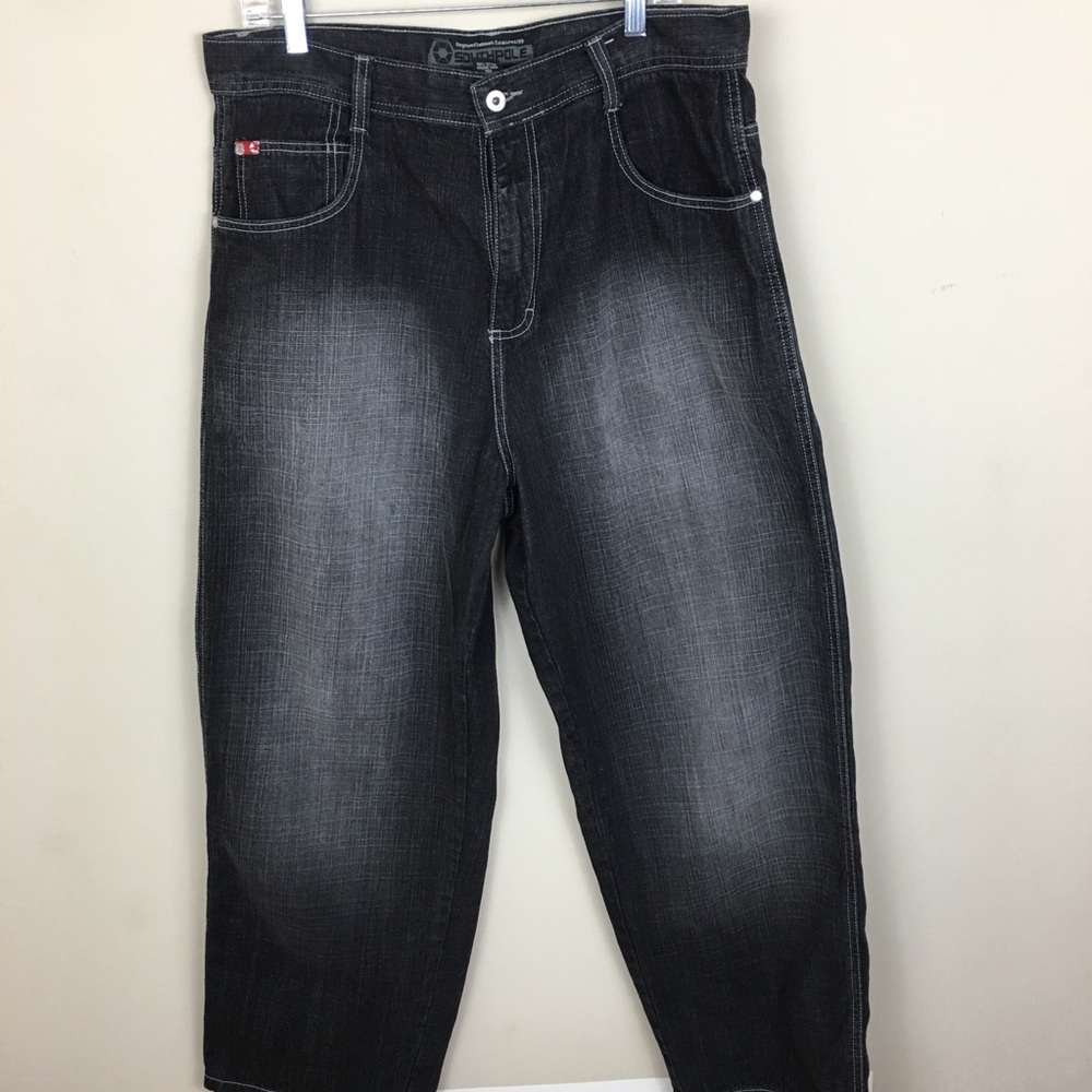 South Pole 3180 Jeans Black Stone Size 36 WL
